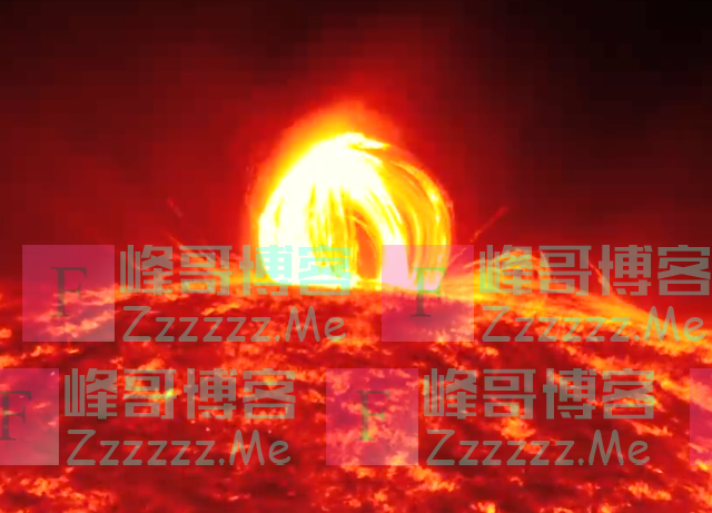 前所未有！太阳北极发生断裂 像龙卷风旋转