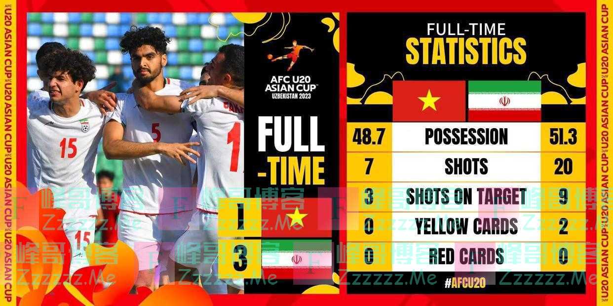 神剧本！从小组第1到出局，U20越南队被“净胜球”KO了