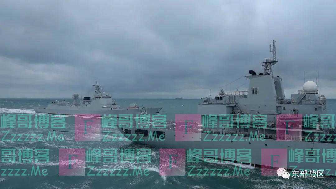 东海某海域，火力全开！
