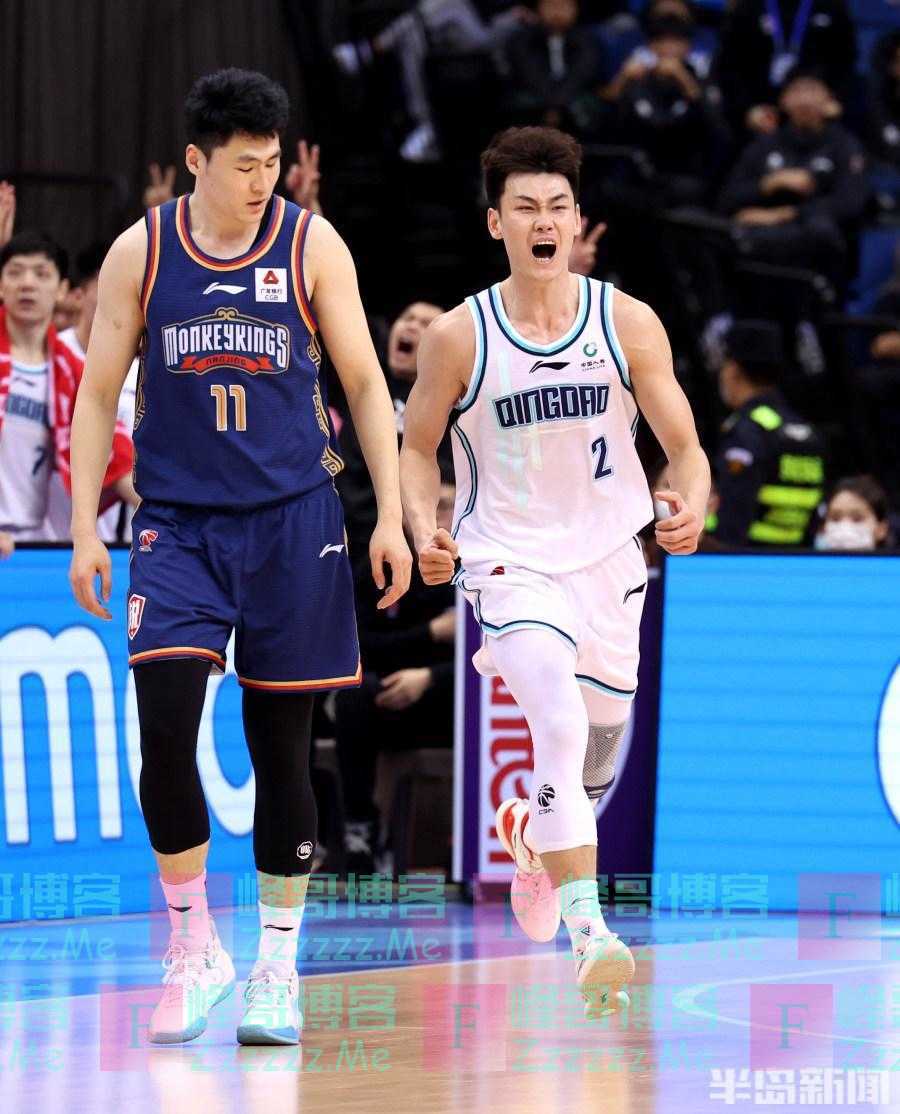 “林葳”不乱？完成双杀！青岛男篮战胜同曦逼近季后赛区，主场再次爆满