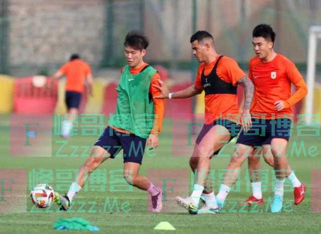 崔康熙带泰山队首练,与费莱尼握手打破谣言,费南多参与合练