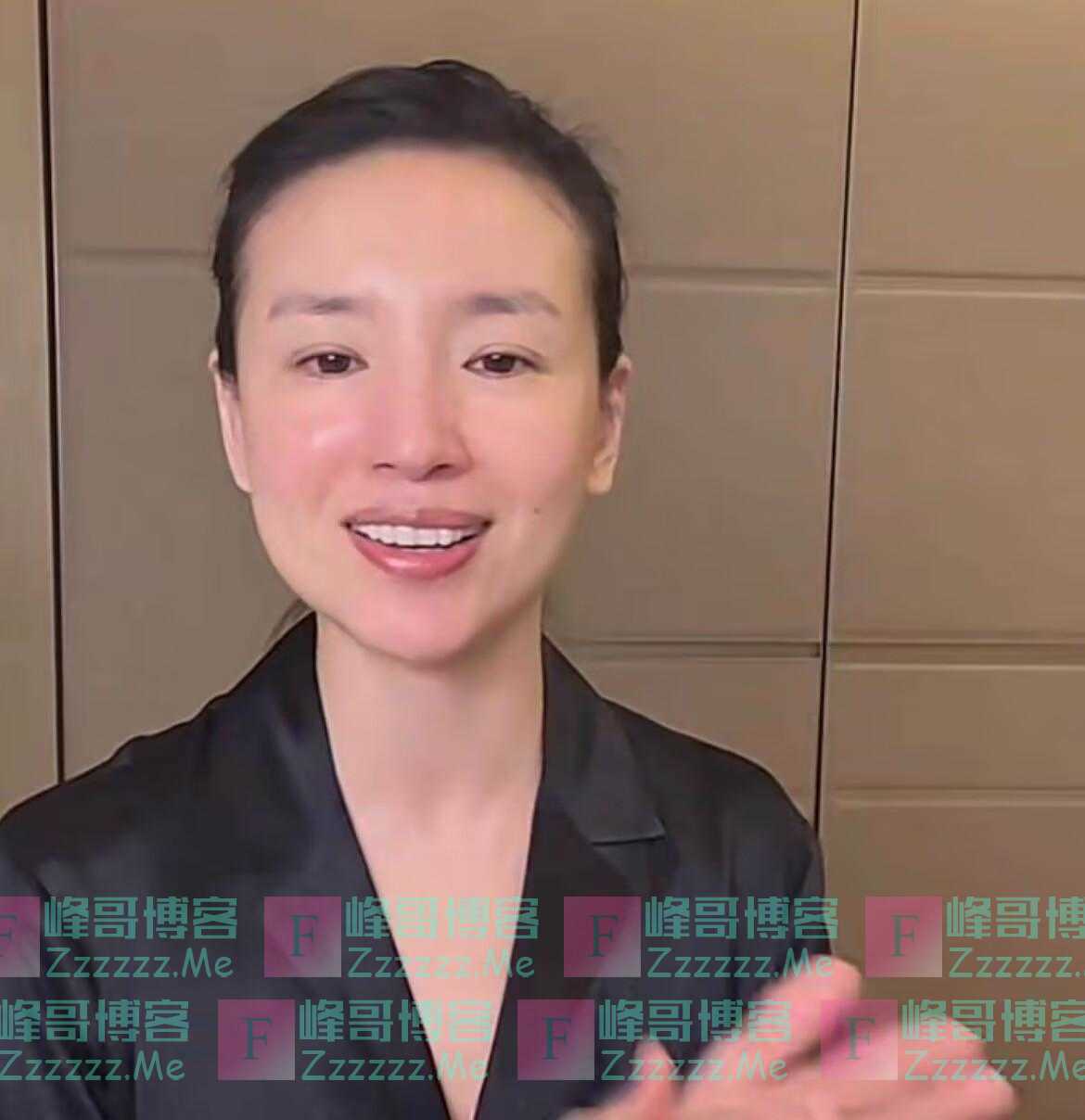 离开了美颜滤镜之后的董洁,原来长这样!