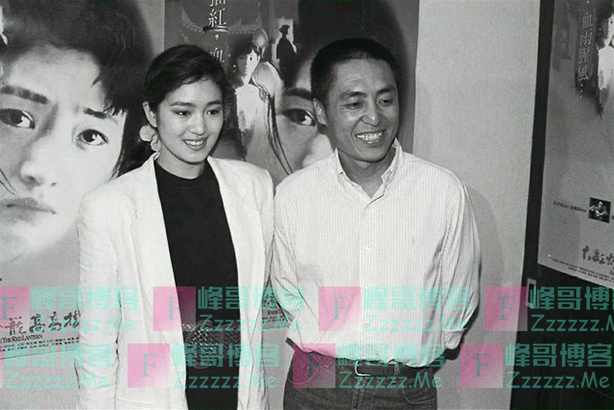 陪马克龙访华的巩俐，“野心”全在脸上，早已走上另一条大道