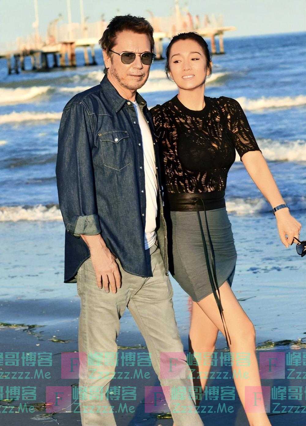 陪马克龙访华的巩俐，“野心”全在脸上，早已走上另一条大道