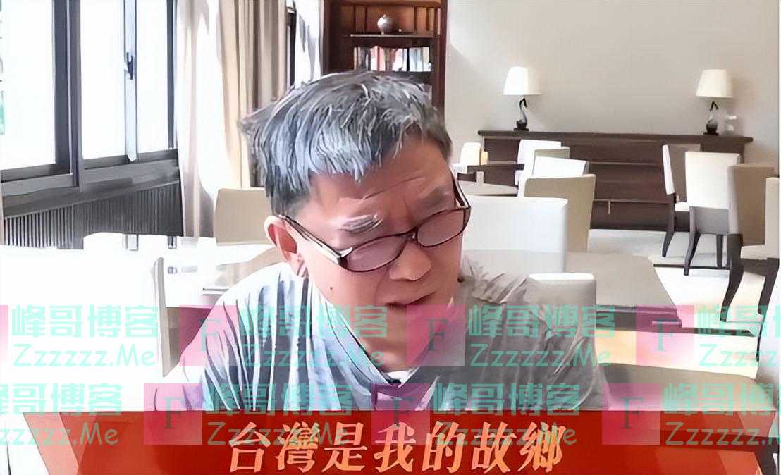 70岁李立群到台湾妹妹家蹭饭，爱国妹妹将其撵走，痛骂他是两面人