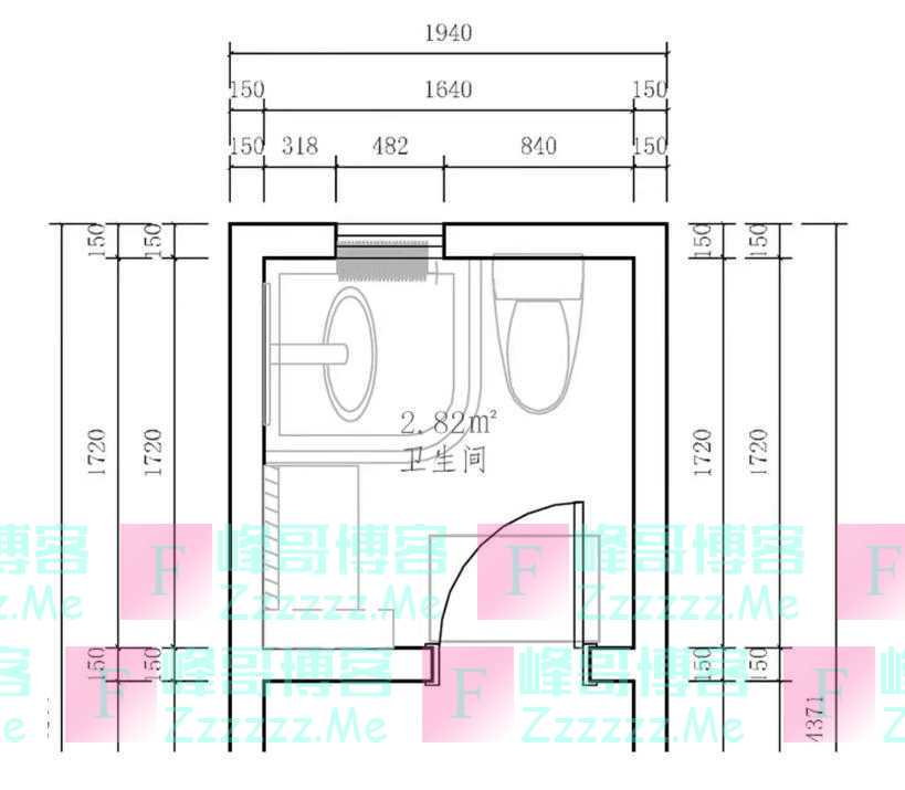 广州小姐姐凭“2.36㎡卫生间做干湿分离”而封神，设计师：太绝了