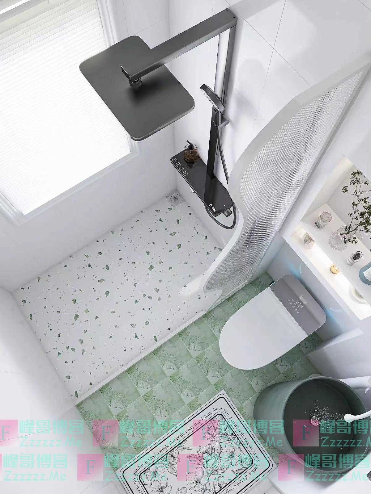 广州小姐姐凭“2.36㎡卫生间做干湿分离”而封神，设计师：太绝了