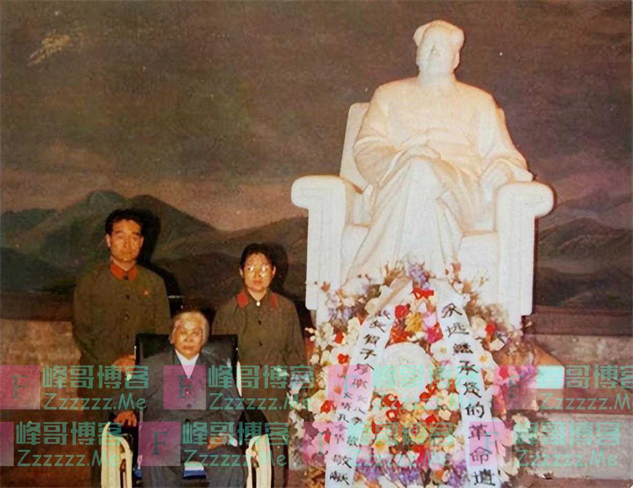 76年江青垮台后，组织问贺子珍有何请求，她说出藏了30多年的心愿