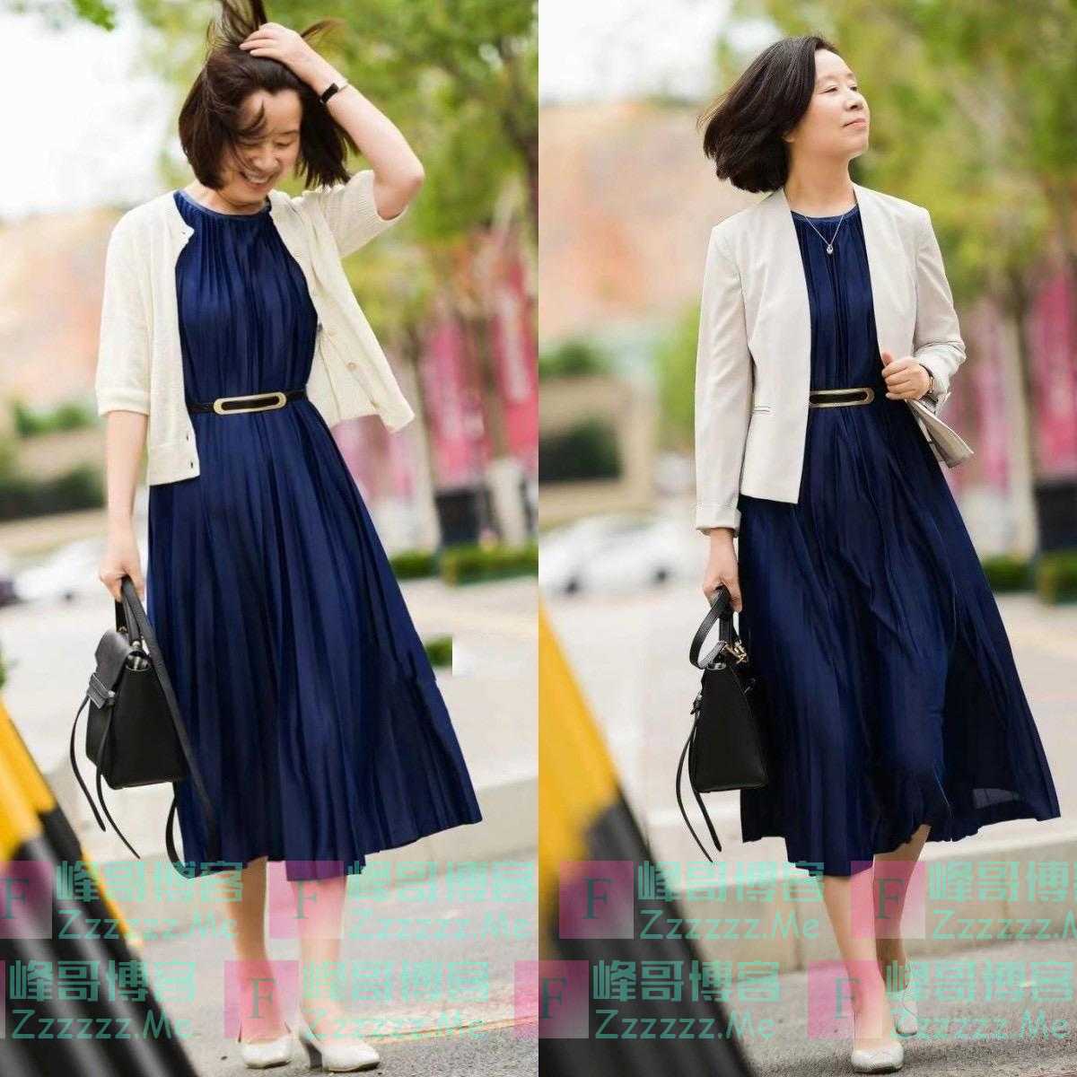 五六十岁的女人，上衣不要乱买，这样穿更减龄有气质，美极了