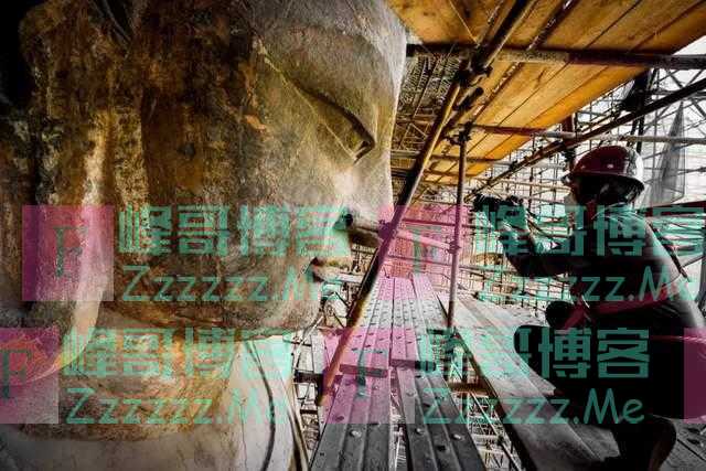 从这尊大佛的脸上真能看出武则天的面貌吗?