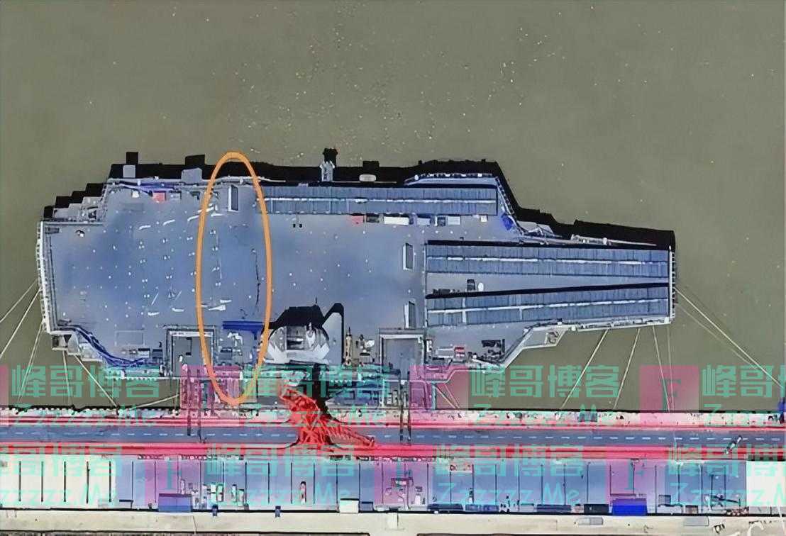 航母也会出现“豆腐渣工程”？美卫星：中国福建舰甲板出现大裂缝