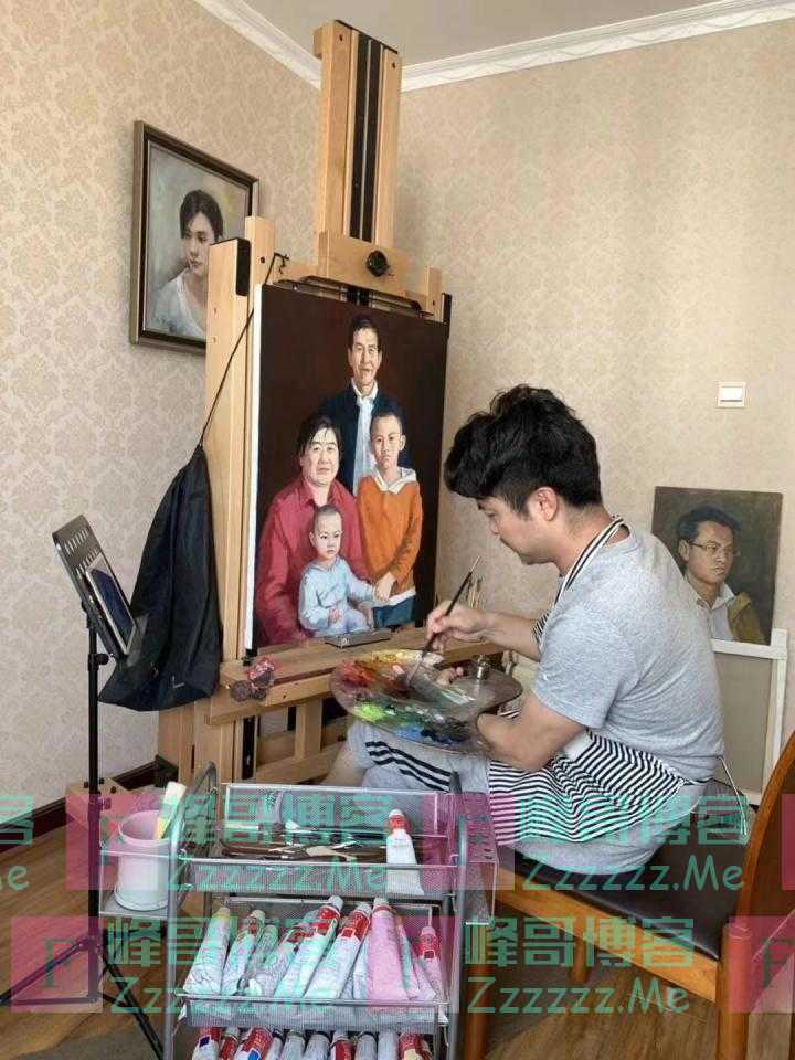 “粉笔马良”7分钟画出岳飞像，一段视频太惊艳了