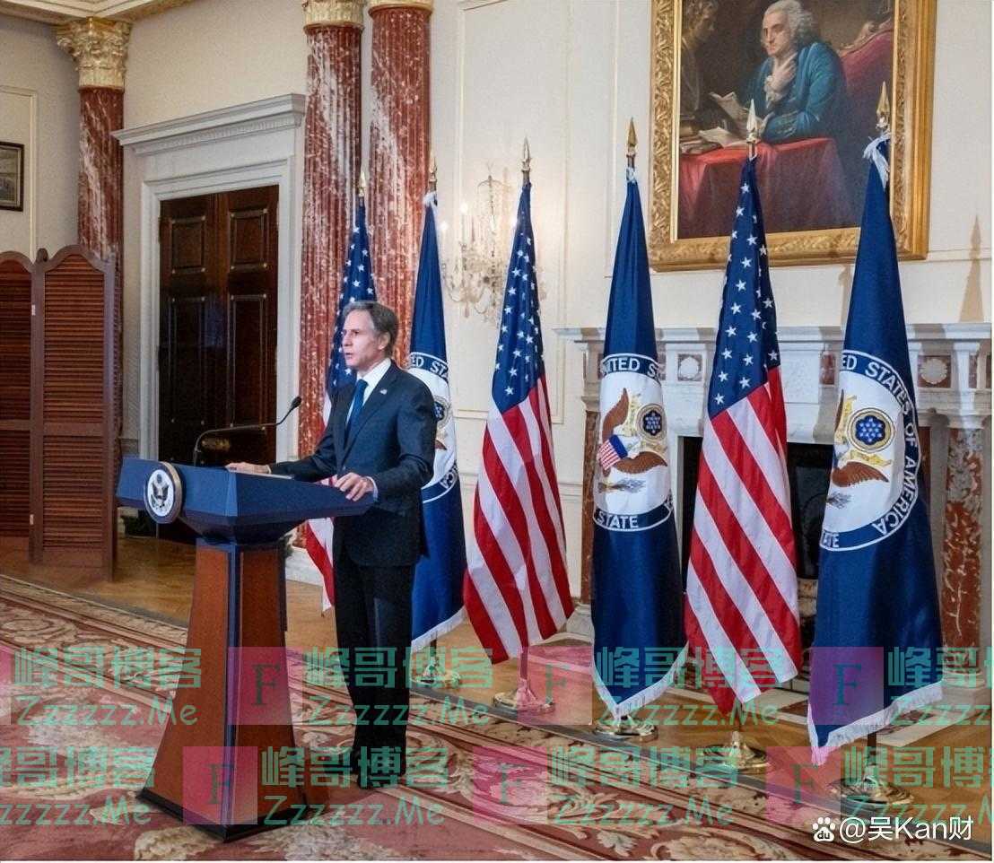 布林肯:可以支持中方和平的条件,但有一个前提条件,必须要答应