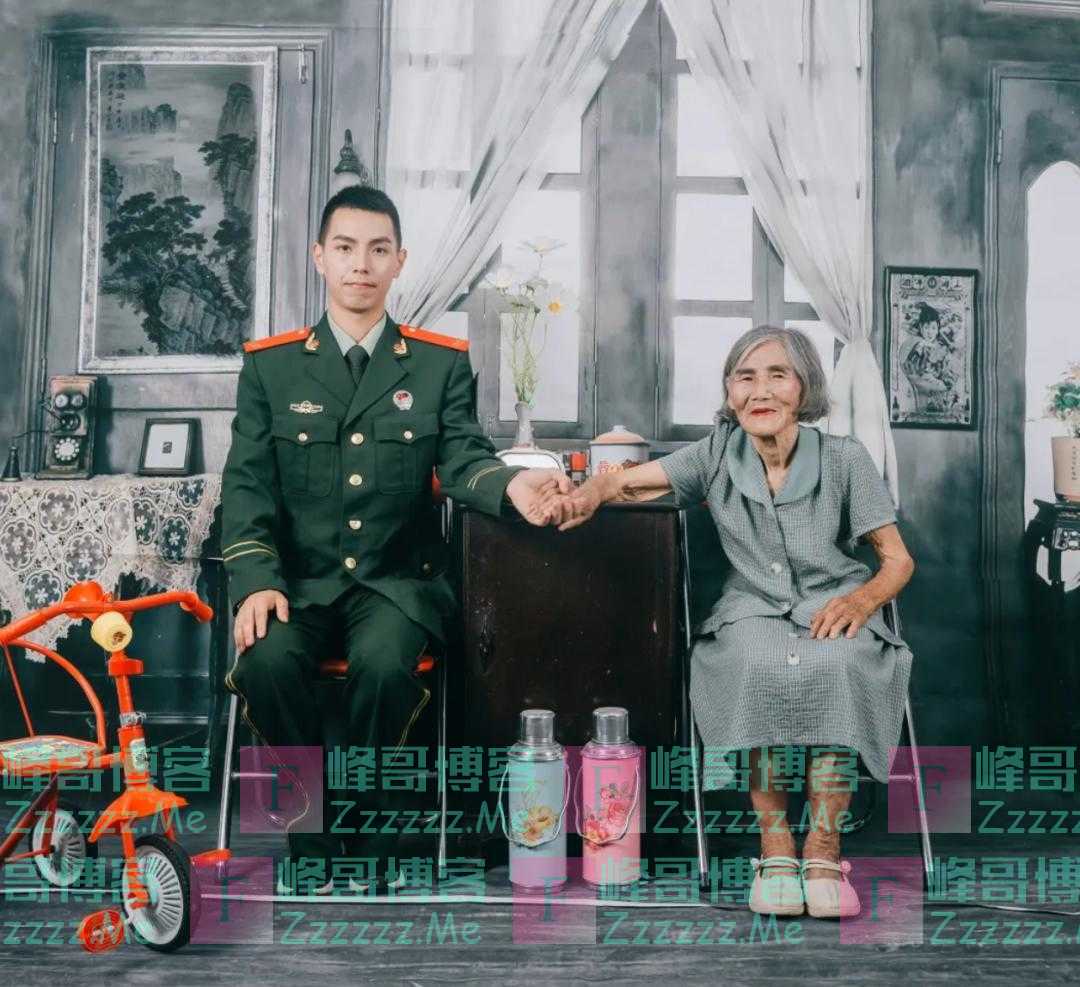 相差61岁“婚纱照”背后，竟是一段“捡来的”故事