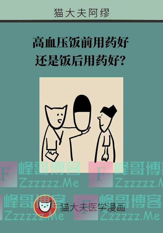 高血压药,饭前吃还是饭后吃比较好?