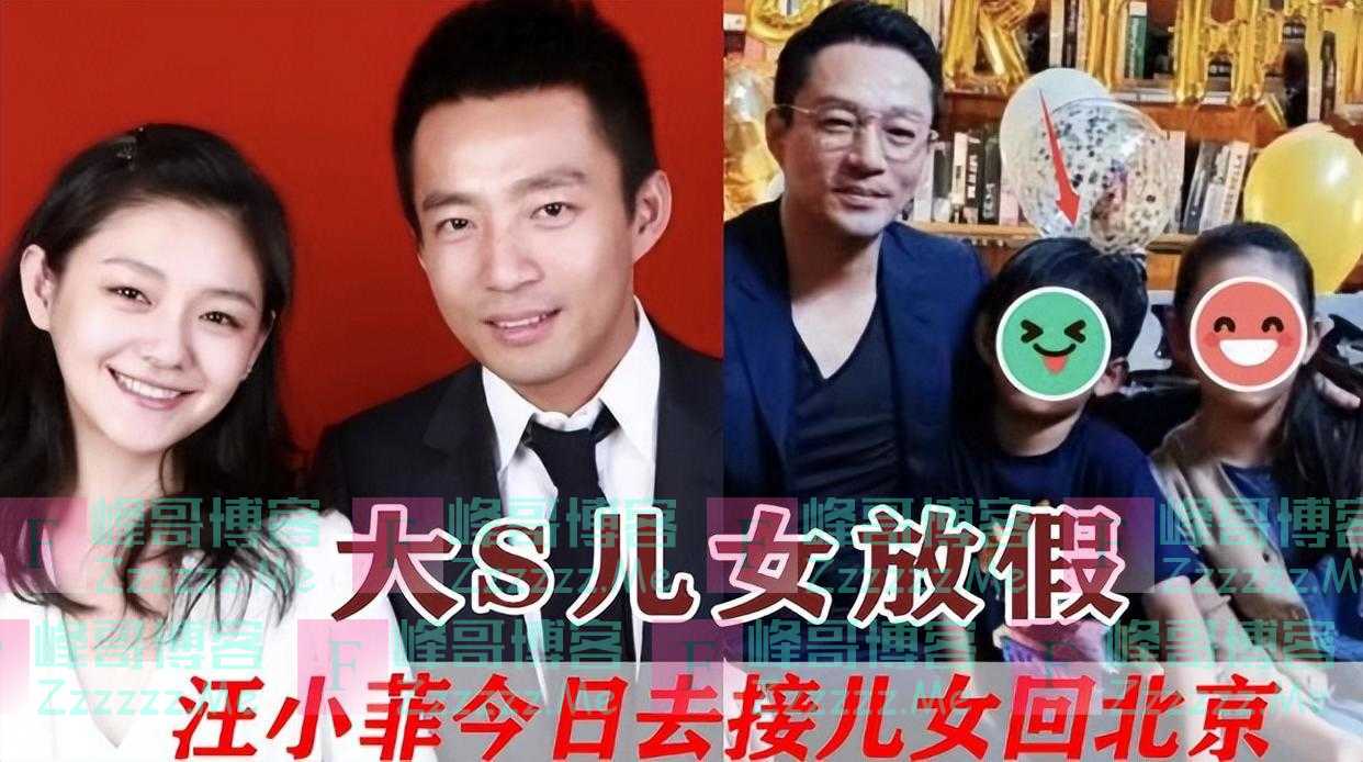 汪小菲正式返台接子女回京!张兰逛商场买小背心,大S恐人财两空