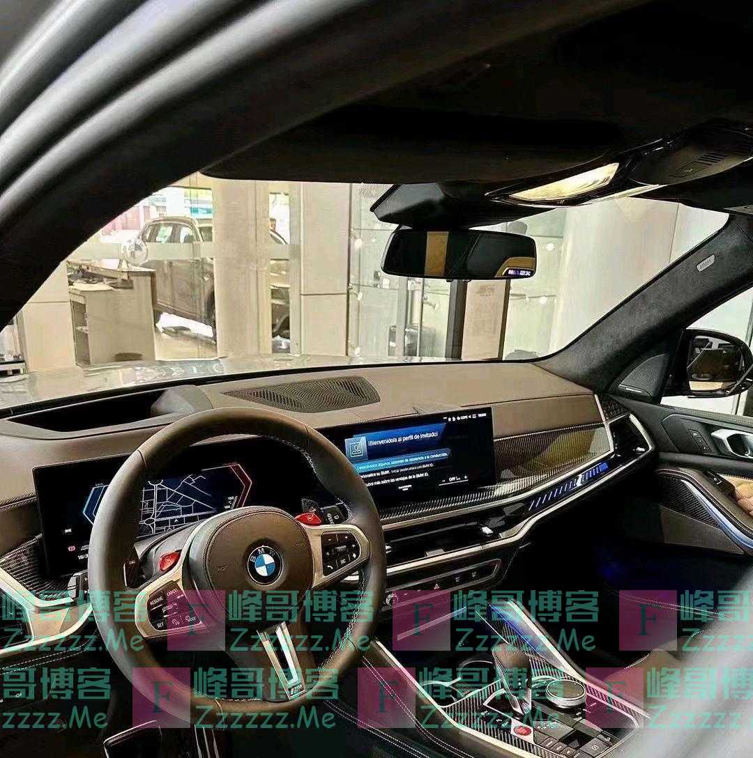 宝马X5M海外亮相,强大4.4T引擎+四驱,加速不足4秒,真霸气