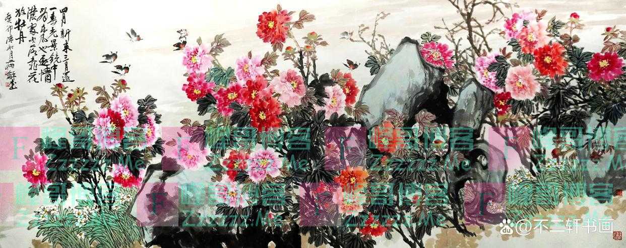 “浙派花鸟，灵动飘逸”，不二轩书画家蒋和武