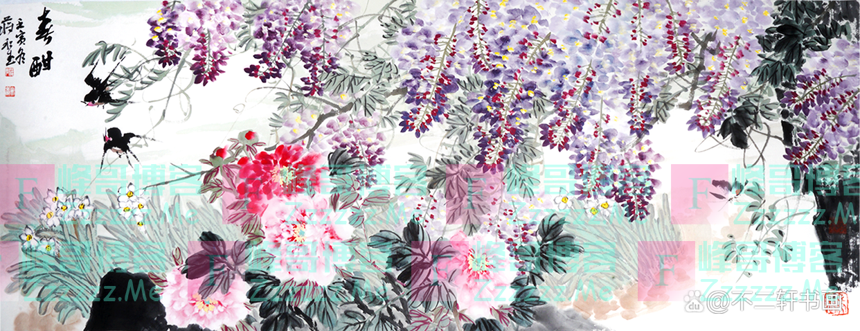 “浙派花鸟，灵动飘逸”，不二轩书画家蒋和武