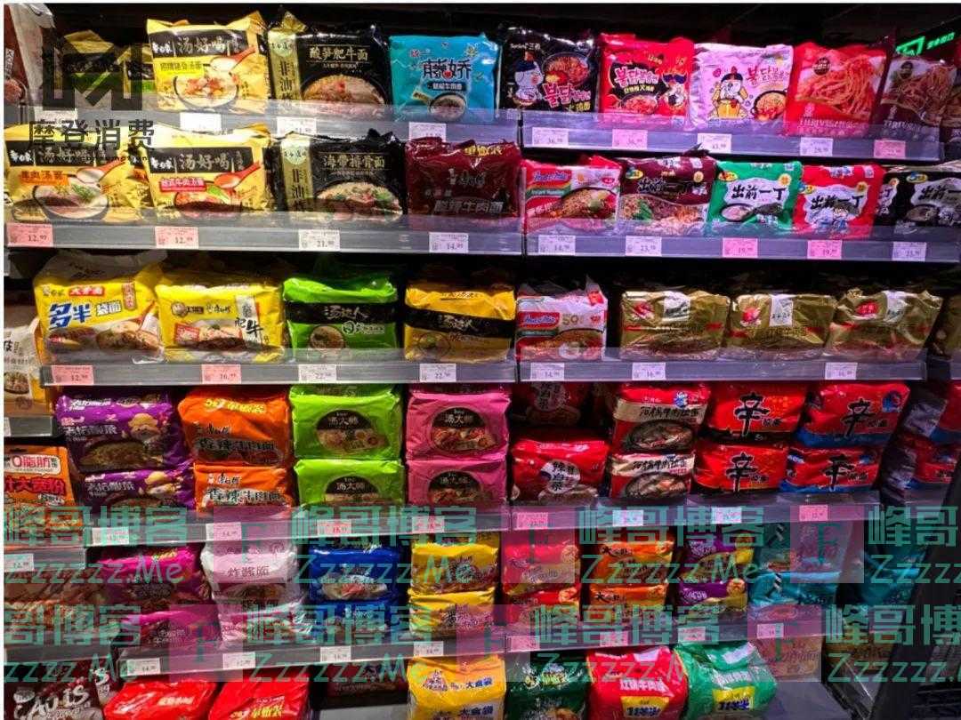 消失在货架的今麦郎