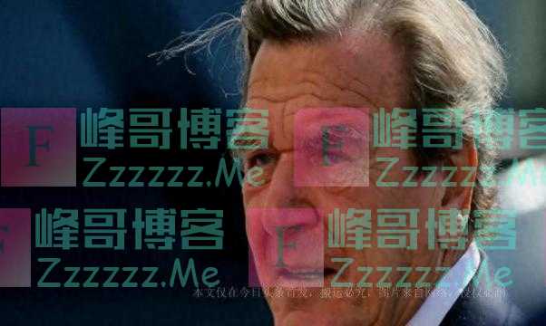 俄乌战争面临新变数，欧盟准备制裁德国前总理！美国支持俄罗斯！