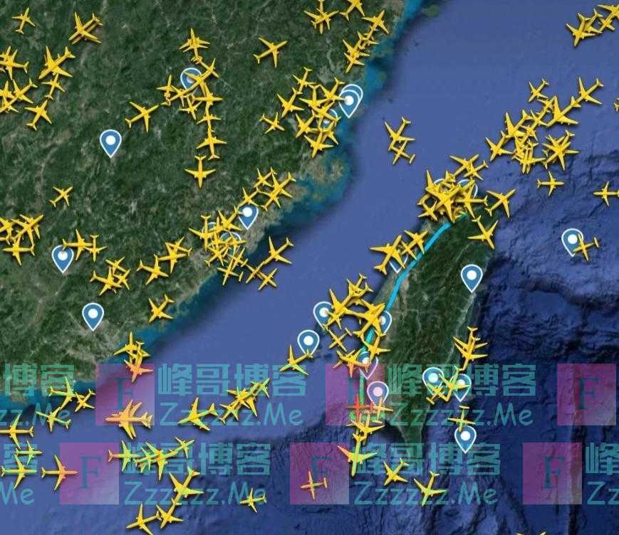 突发,9月7日11点30分,台湾海峡南口东侧发现台军反潜巡逻机