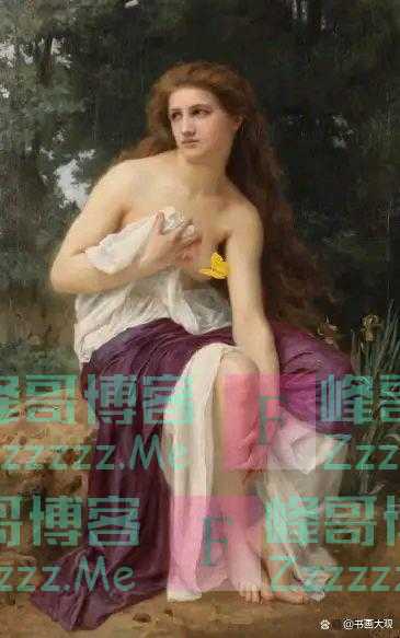 人体艺术油画,展现了女性的细腻皮肤和鲜艳色彩!