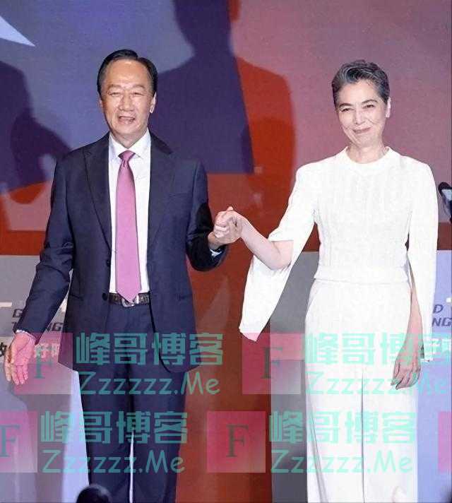 郭台铭公布竞选副手人选，将搭档艺人赖佩霞