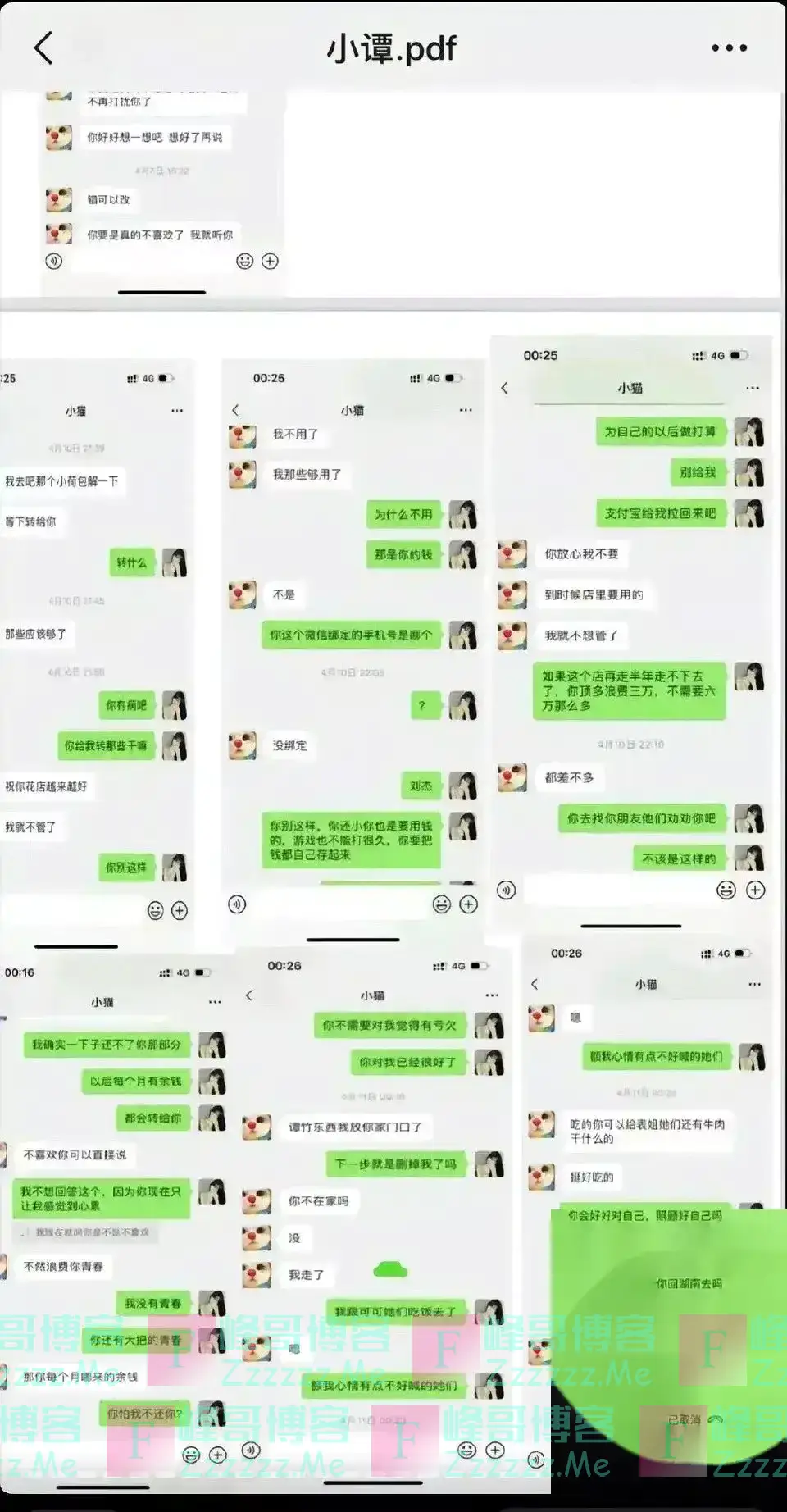 胖猫事件反转！胖猫和谭竹聊天记录曝光，难道谭竹才是受伤的人？