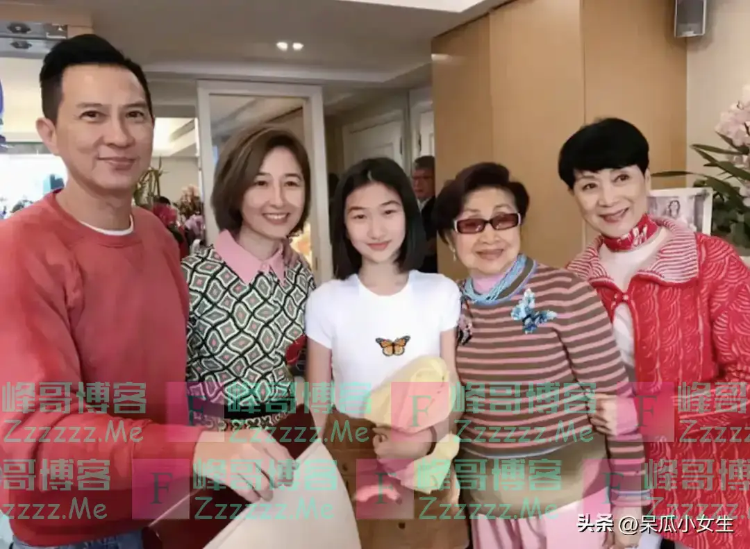 张家辉女儿已17岁,看到她的正面照,才明白张家辉基因有多强大