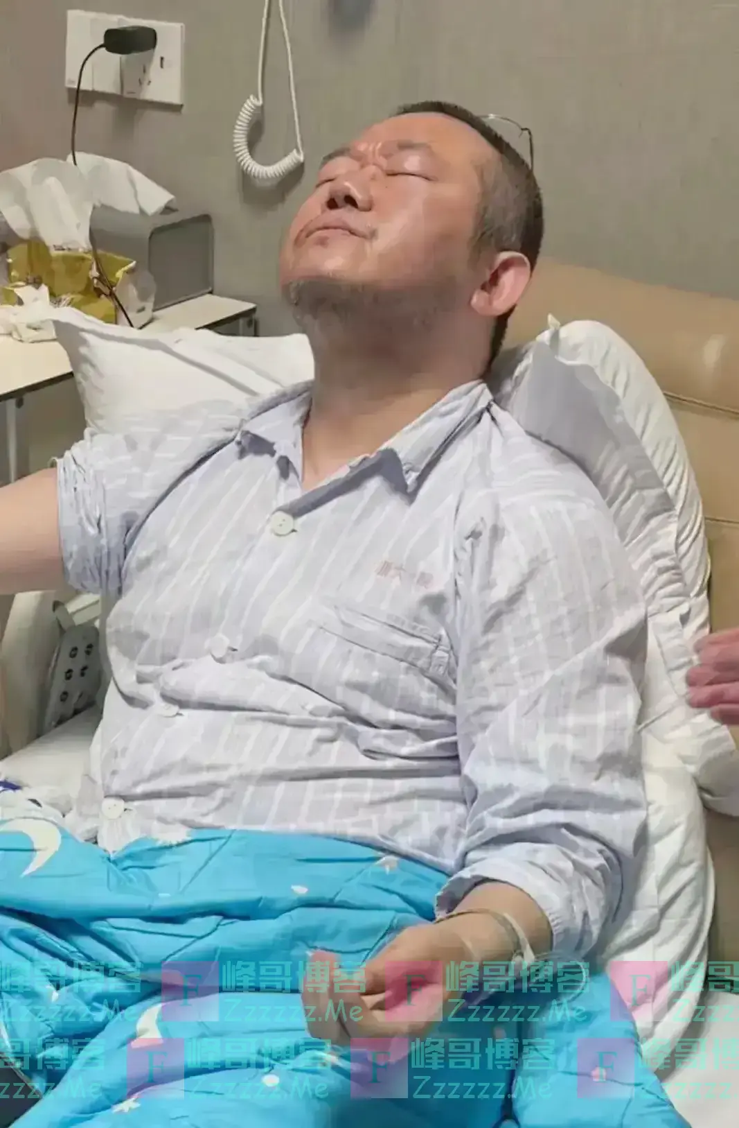 涂磊老师倒下了,遇生命垂危,五天都不吃不喝了,只能打吊针续命
