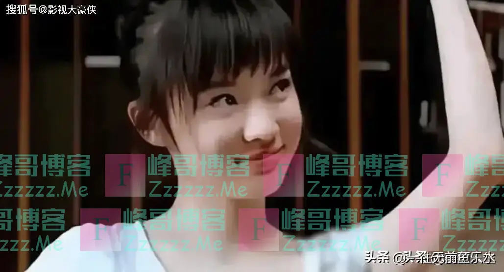 年轻的霍思燕,因为电影《我要成名》在那个年代也算是一脱成名!