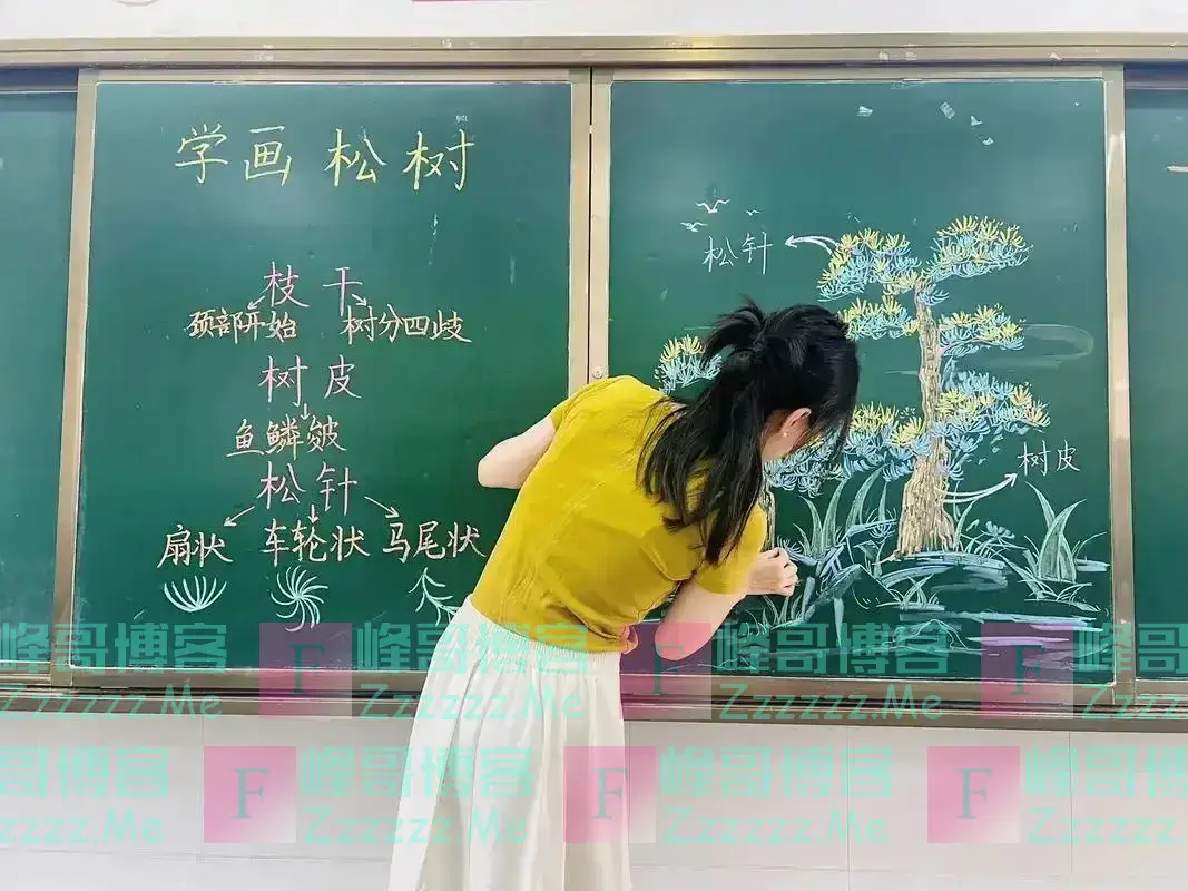 女老师因“板书幼态”,被家长告到学校停职,师范生道出真实原因