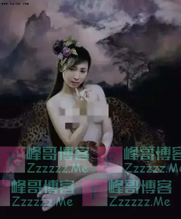 李壮平大师《女神山鬼》系列,父女联袂演绎传统与现代的完美融合
