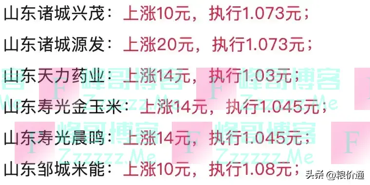 玉米“涨翻天”！玉米猛烈涨价意外到来！11月26日玉米报价