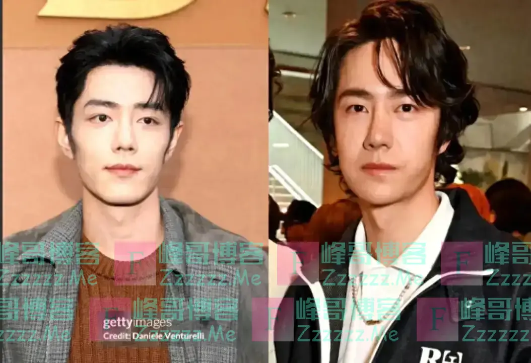 巴黎这一夜,33岁肖战撞上27岁王一博,才懂医美脸有多残酷