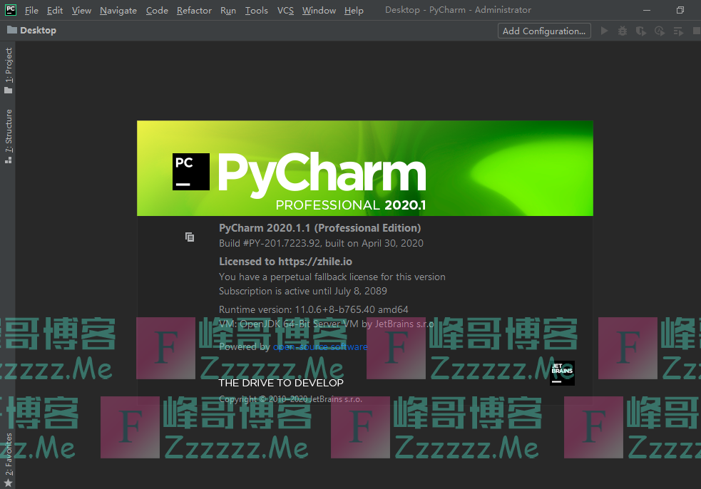 Jetbrains 2020最新全家桶专业版激活密匙 Pycharm,IntelliJ,WebStorm,PhpStorm